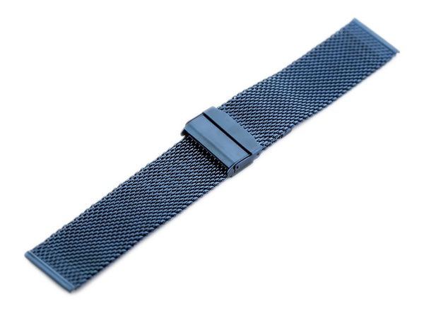 Náramok M8 - Mesh Hq - Námornícka modrá 22mm