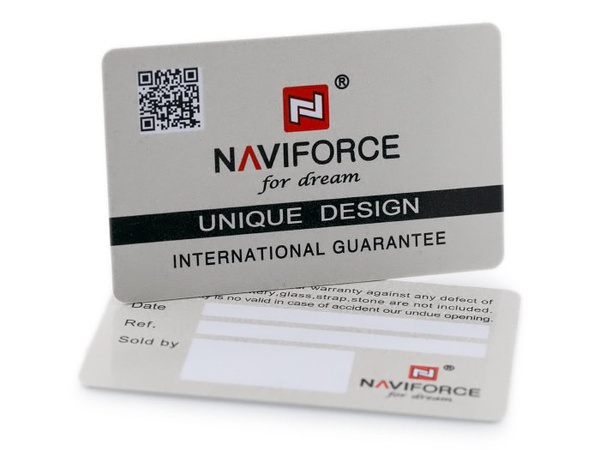 Pánske hodinky – Nf9113 (Zn078c) – čierne/ružové + krabička