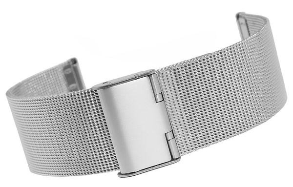 Strieborný mriežkovaný náramok 22mm 301S22