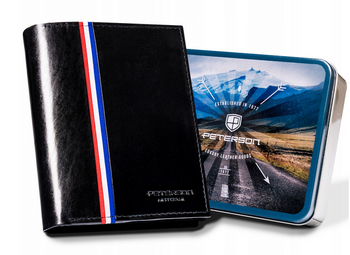 Veľká pánska peňaženka bez vonkajšej spony