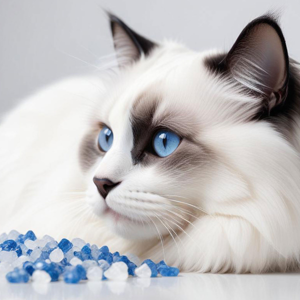 Mersjo silikónová podstielka pre mačky Neutrálna 5x3,8L