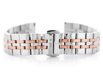 Náramok Model 4 Silver Rose Gold 14 mm