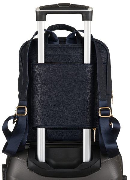 Priestranný dámsky batoh z ekologickej kože