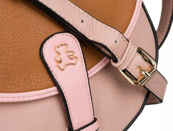 Posolská taška v tvare podkovy s chlopňou