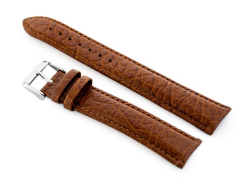 Kožený remienok na hodinky W05xl hnedý - 22 mm