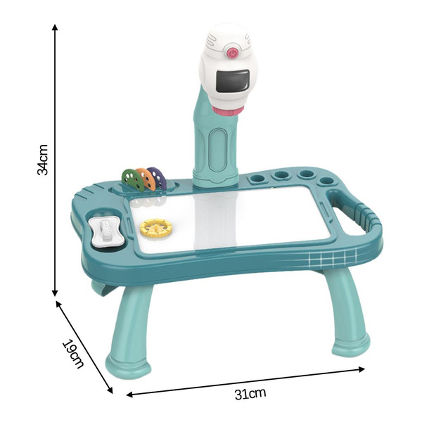 Projektor na kreslenie, popisovače na stôl 2012-12an