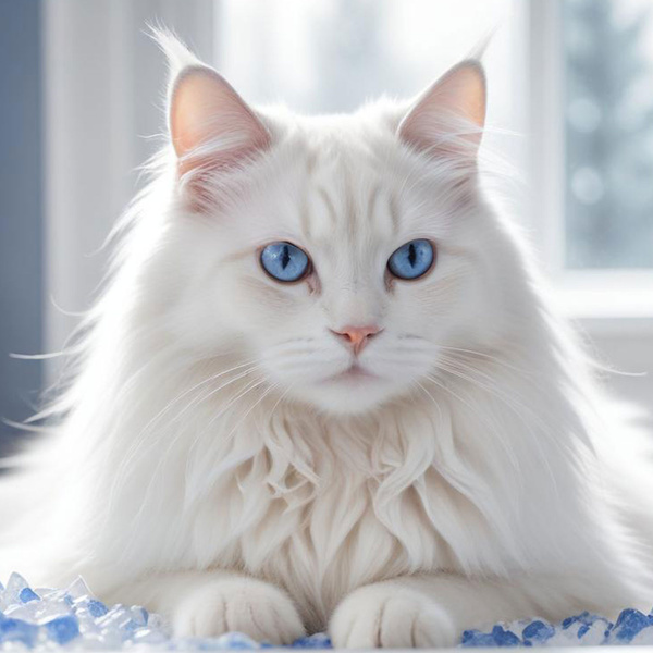 Mersjo silikónová podstielka pre mačky Neutrálna 5x3,8L