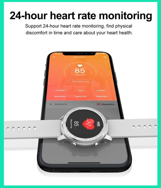 Unisex náramok Smartwatch 17-3 – strieborný + extra remienok (Sy010c)