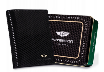 Veľká, vertikálna pánska peňaženka z prírodnej kože