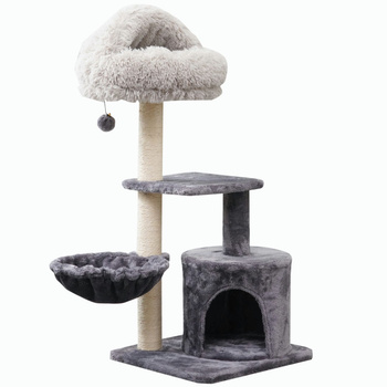 Škrabadlo pre mačky, domček, posteľ Penthouse 95 cm