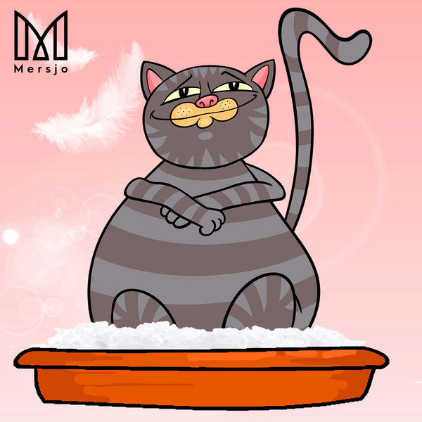 Mersjo Sensitive silikónová podstielka pre mačky 5x3,8L