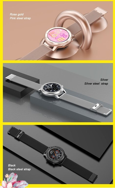 Unisex náramok Smartwatch 17-3 – strieborný + extra remienok (Sy010c)