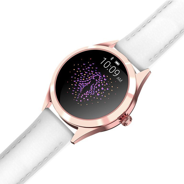 Dámske inteligentné hodinky Sw017-5 R.Gold/White (Sg011e)