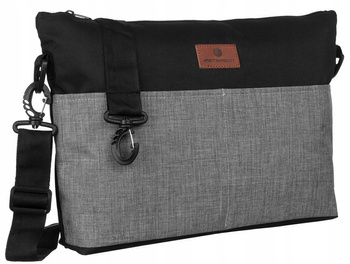 Dámska polyesterová messenger taška so širokým popruhom