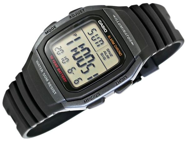 Casio W-96H-1BVDF Unisex pánske hodinky