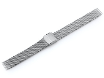 Náramok M6 - Sieťka Hq - Strieborný 12mm