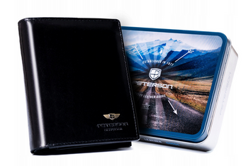 Pánska kožená peňaženka bez zapínania