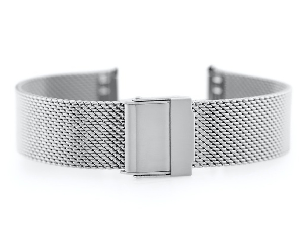 Náramok M6 - Sieťka Hq - Strieborný 12mm