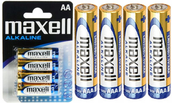 Axe batérie aa 1,5V alkalické maxell lr6