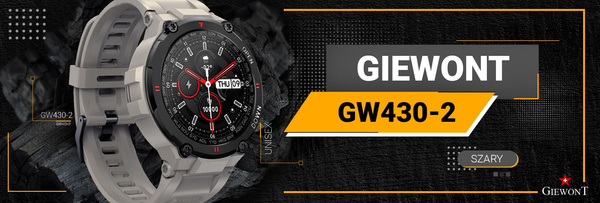 Smartwatch Giewont GW430-2 Grey