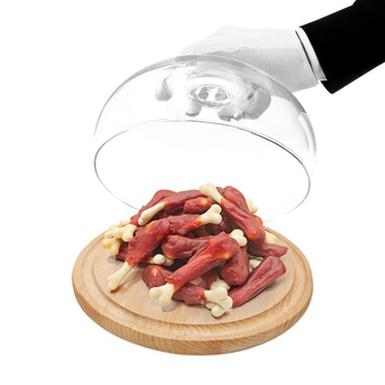 Vápencové stehno s kačacinou, prírodná pochúťka pre psov, Mersjo, WildLeg, 500g