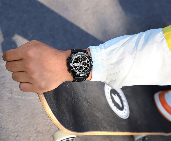 Pánske hodinky Nf8018t - Chronograf (Zn123a) + krabička