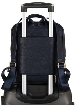 Priestranný dámsky batoh z ekologickej kože