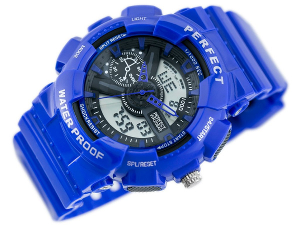 Pánske hodinky Shock (Zp219e) - Modré