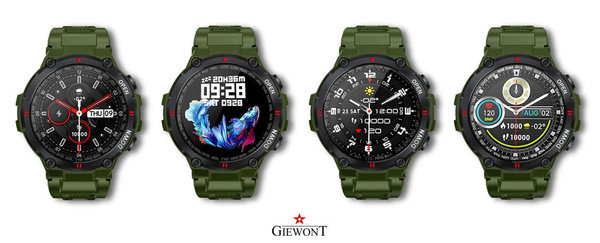 Smartwatch Giewont GW430-3 Green