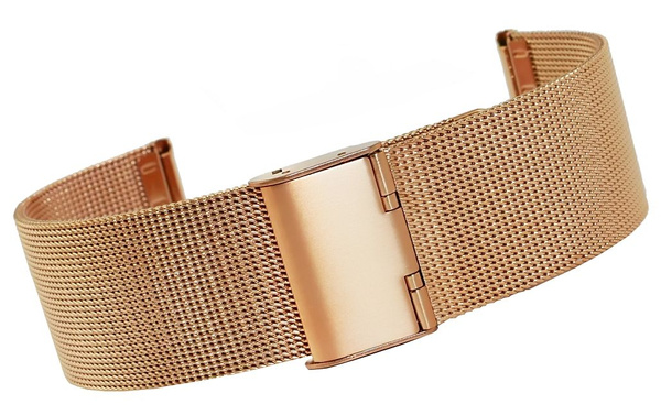 Náramok Mesh Pink Gold 22 mm 301RG22