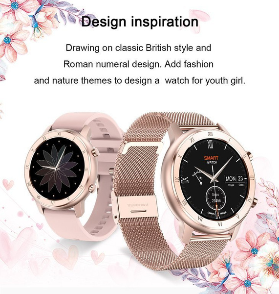 Unisex náramok Smartwatch 17-3 – strieborný + extra remienok (Sy010c)
