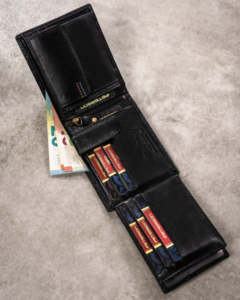 Darčeková sada: koža, stredná pánska peňaženka a kľúčenka