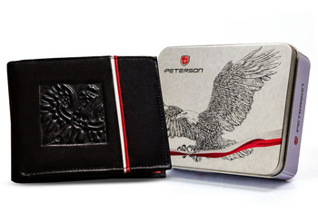 Pánska kožená peňaženka s ochranou RFID kartou