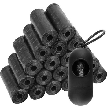 Sada vrecúšok na psie exkrementy, 20 rolí (300 kusov) + puzdro