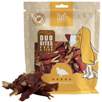 a pre psov Duo Flavors – Kačica s rybičkami Mersjo 300g