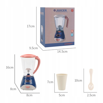 Baby Blender Robot Domáce spotrebiče Svetlo Zvuky 1ce