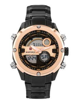 Pánske hodinky Glock - (Zn039d) - Black/Rosegold