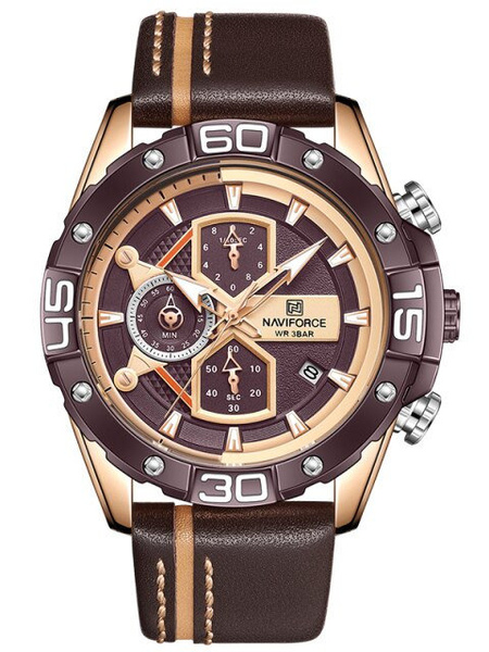 Pánske hodinky Nf8018 - Chronograf (Zn122d) + krabička