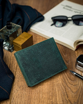 Krásna, farebná pánska peňaženka z prírodnej kože