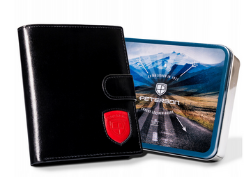 Veľká pánska peňaženka so zapínaním na patent