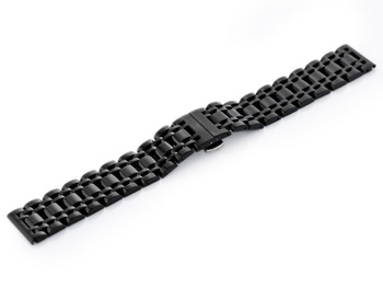 Náramok Model 3 - Čierny 18mm