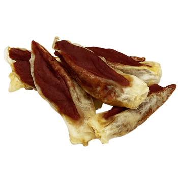 Pochúťka pre psov Duo Flavors – Kačica s králičím uchom Mersjo 300g