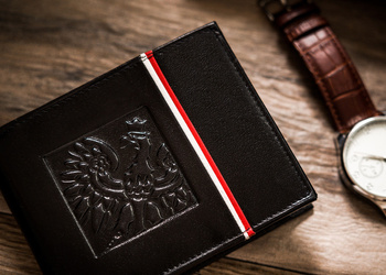 Pánska kožená peňaženka s ochranou RFID kartou