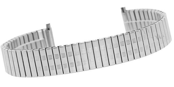 Stretch Bracelet Silver HQ 12 to 16 mm 113S-12/16