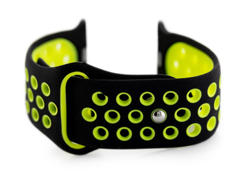 Remienok na Apple Watch U24 – čierny/zelený – 42/44 mm