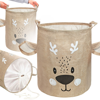 Kôš na hračky, oblečenie a bielizeň so šnúrkou Gabriel 43L