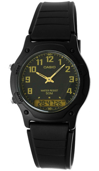 Casio AW-49H-1BVDF Duálny čas