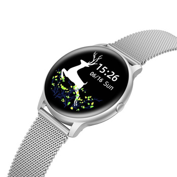 Unisex inteligentné hodinky Sw015-3 Silver (Sg010c)
