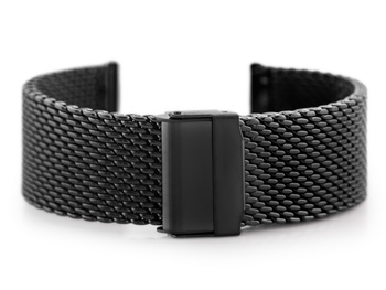 Náramok 10 - Mesh Hq - Matte Black 22mm
