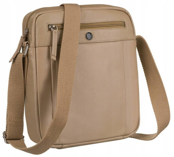 Malá dámska messenger taška z prírodnej kože